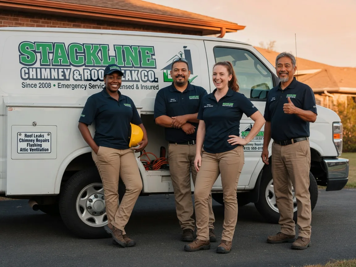 Chimney flashing repair company in Elora, TN